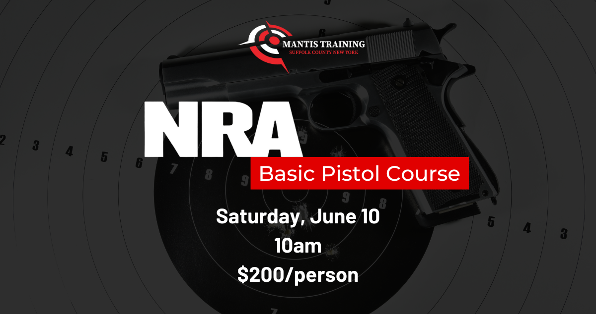 NRA Basic Pistol Course